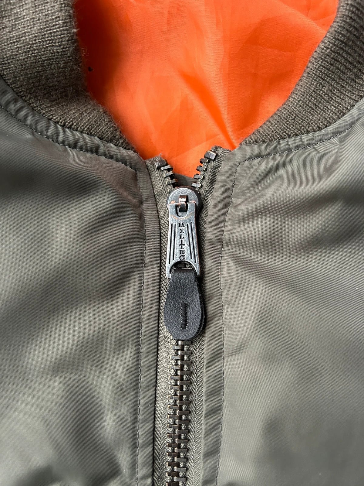 Aeronautica Militare — Bomber MA-1 anni 2000 verde militare — 6
