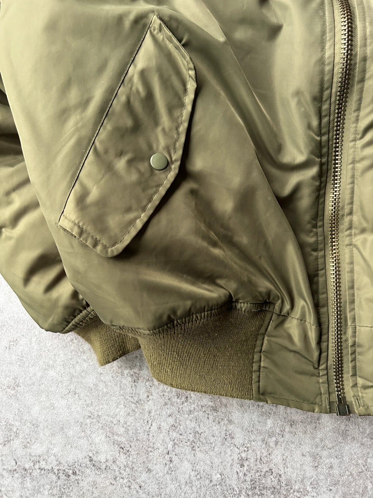 Aeronautica Militare — Bomber MA-1 anni 2000 verde militare — 7