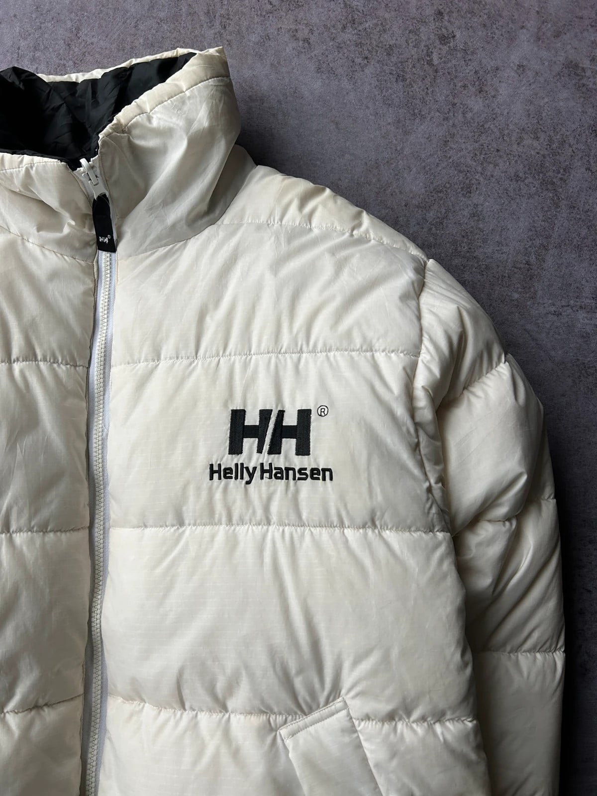 Helly Hansen — Giacca puffer anni 2000 bianca — 4