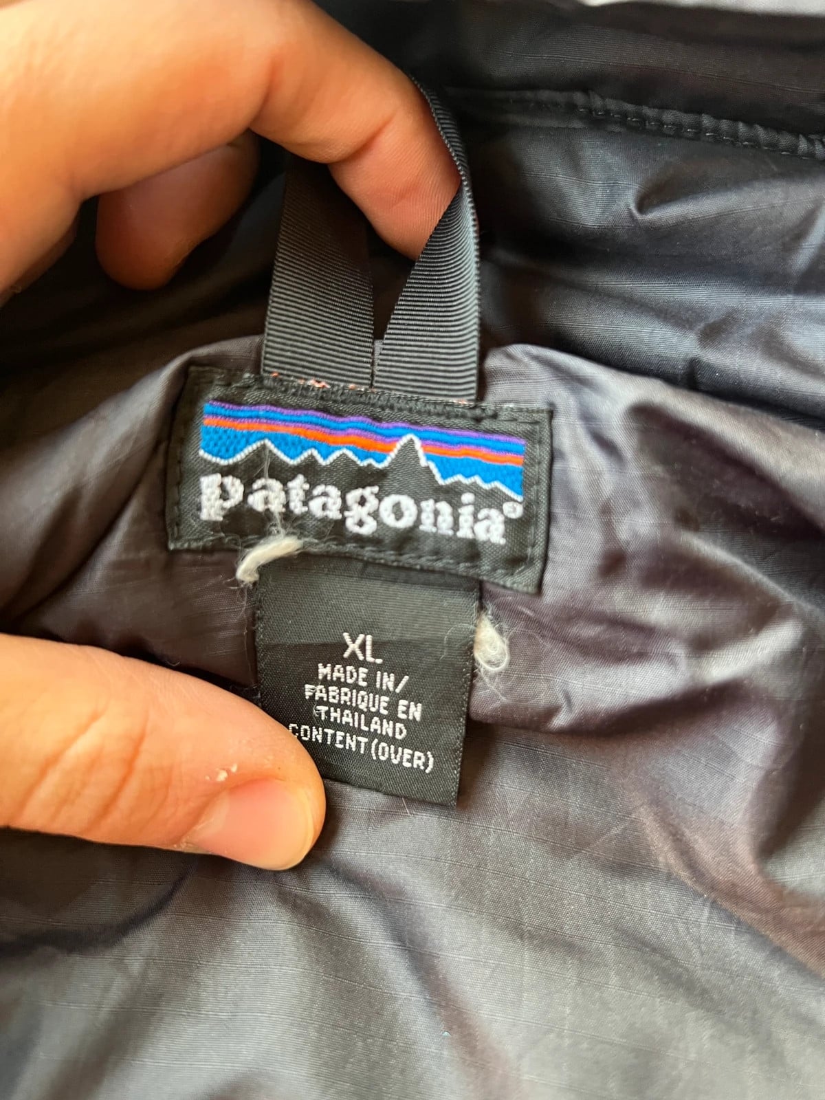 Patagonia — Giacca con cappuccio anni 2000 verde oliva — 5