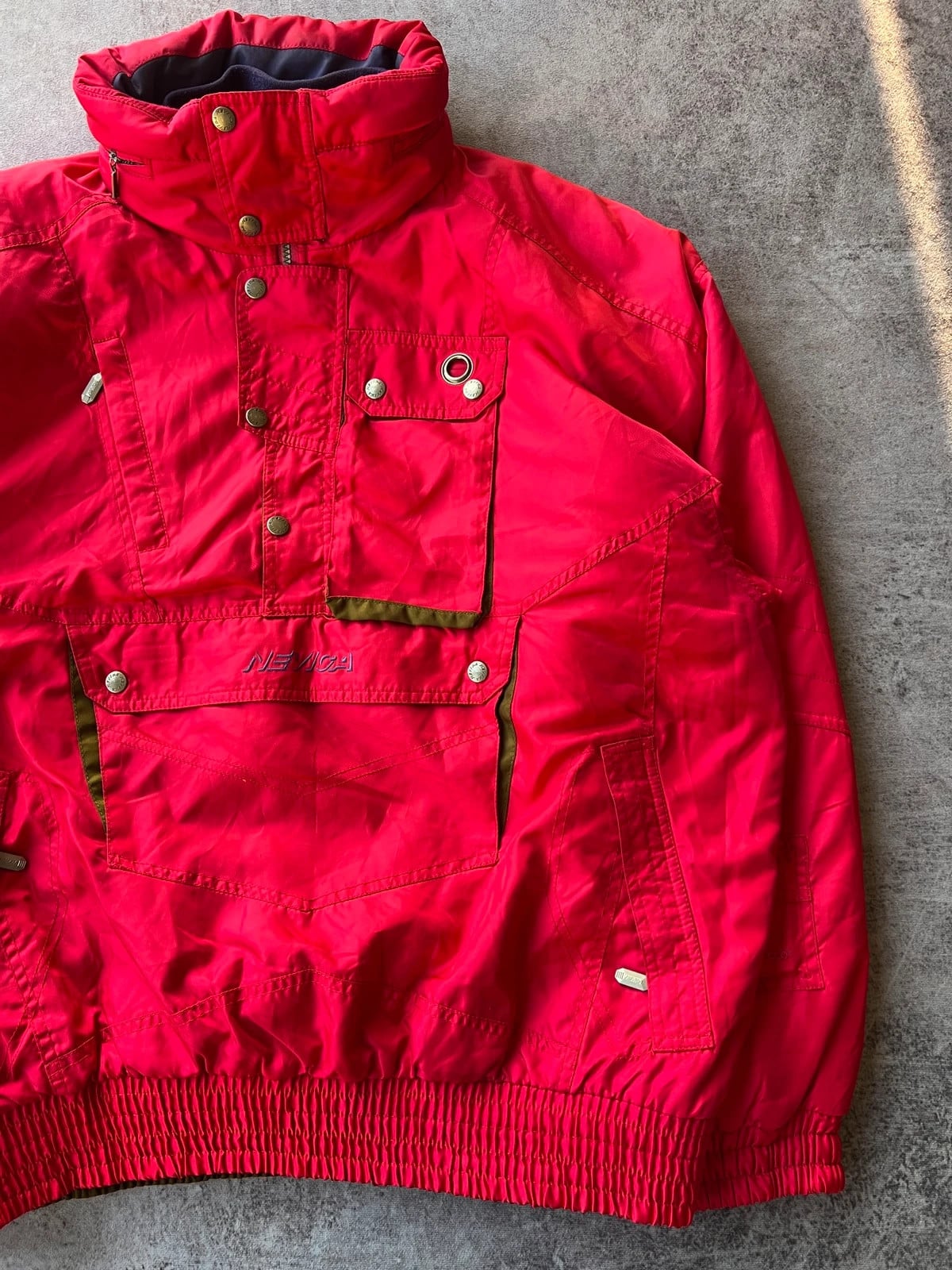 Nevica — Giacca invernale anni 90 rossa — 4