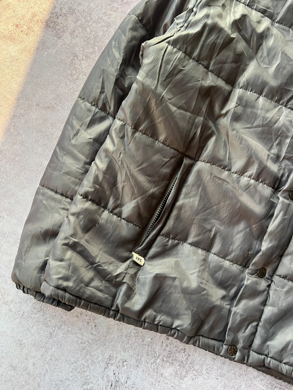Jean Paul — Giacca puffer anni 90 grigia — 3