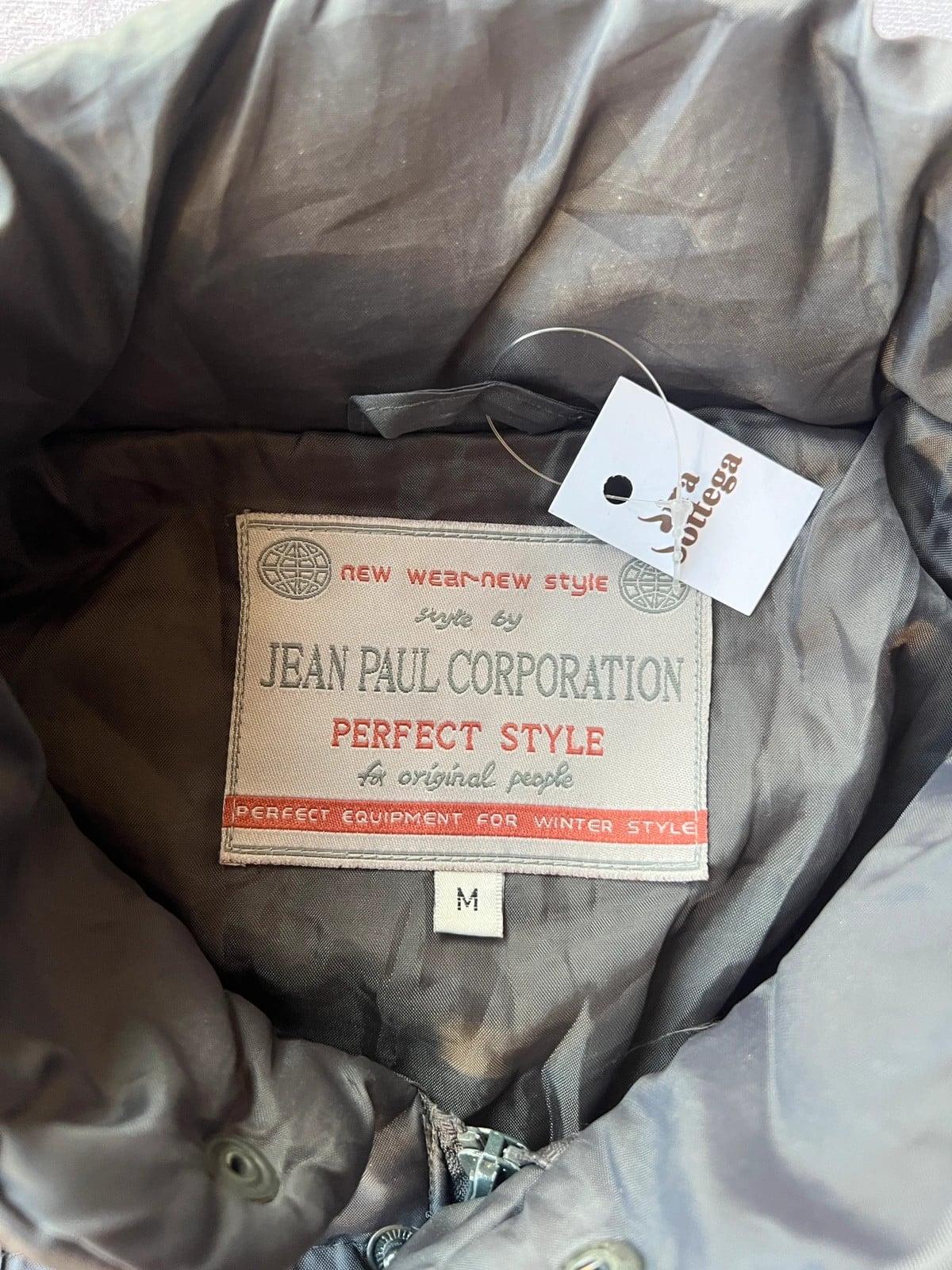 Jean Paul — Giacca puffer anni 90 grigia — 4