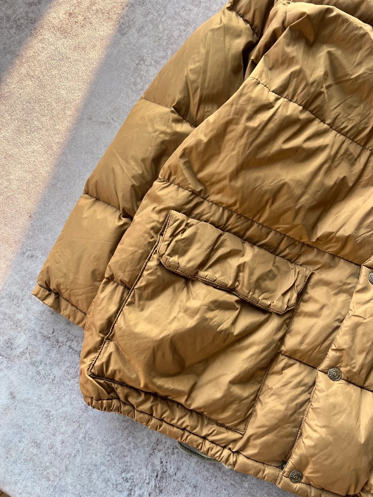 Champion — Giacca puffer anni 90 marrone — 3