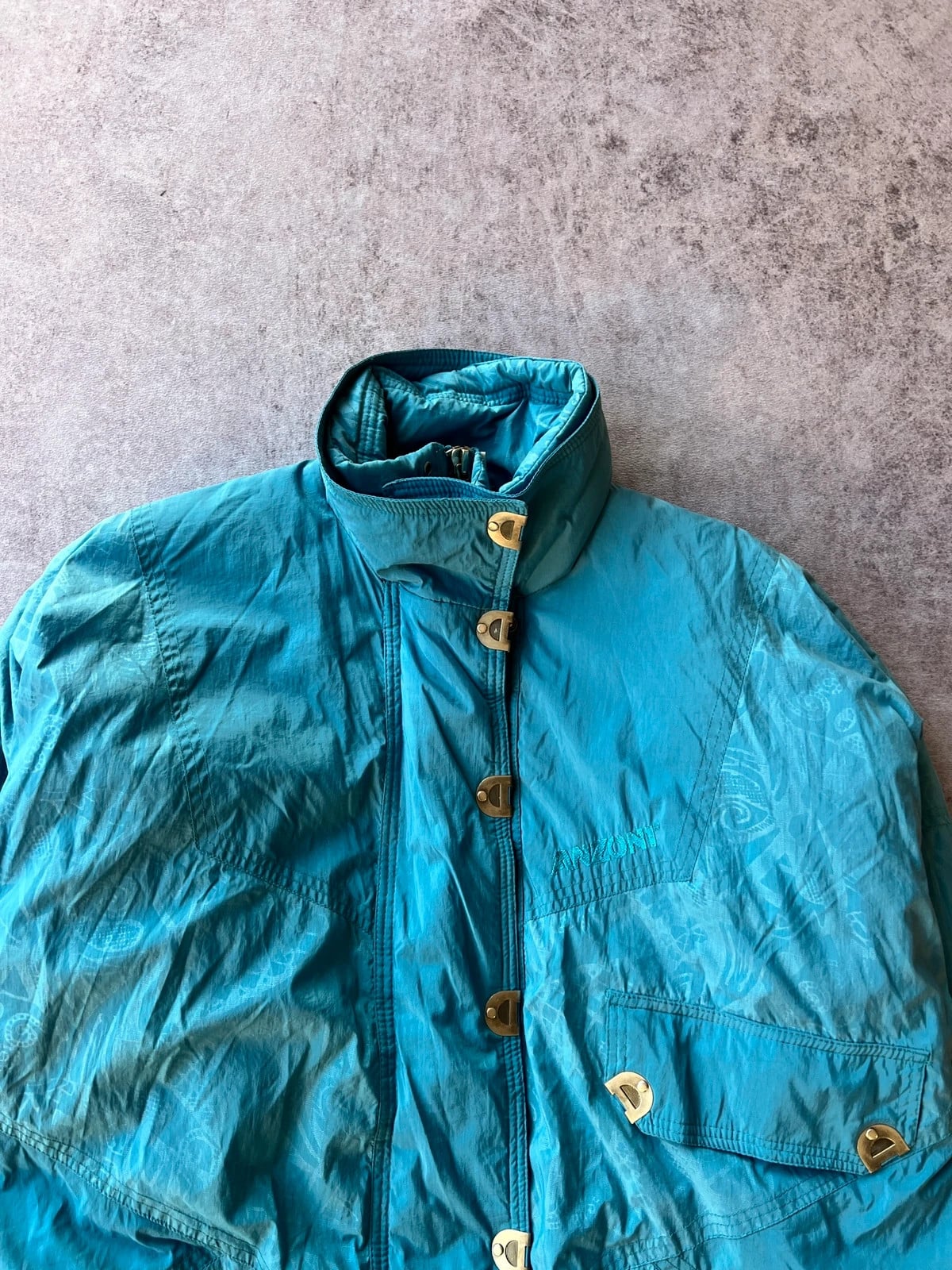 Anzoni — Giacca vintage anni 90 blu — 2