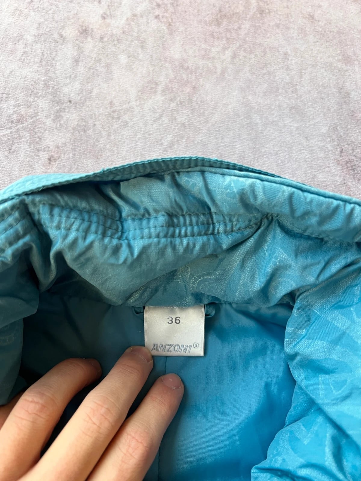 Anzoni — Giacca vintage anni 90 blu — 6