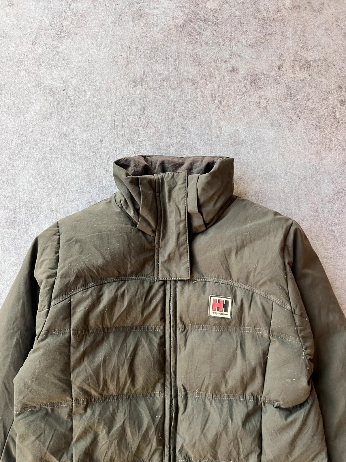 Helly Hansen — Giacca puffer anni 2000 verde oliva — 2