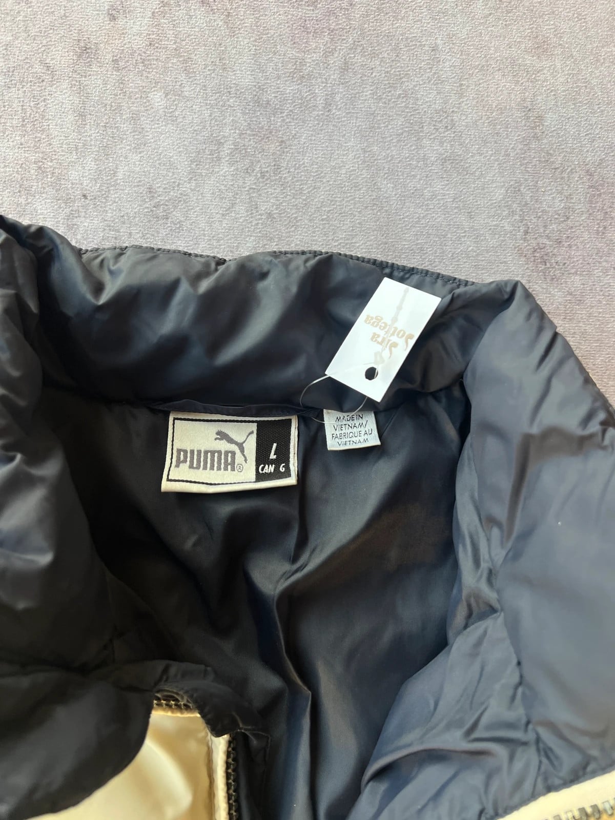 Puma — Giacca puffer anni 2000 beige — 5