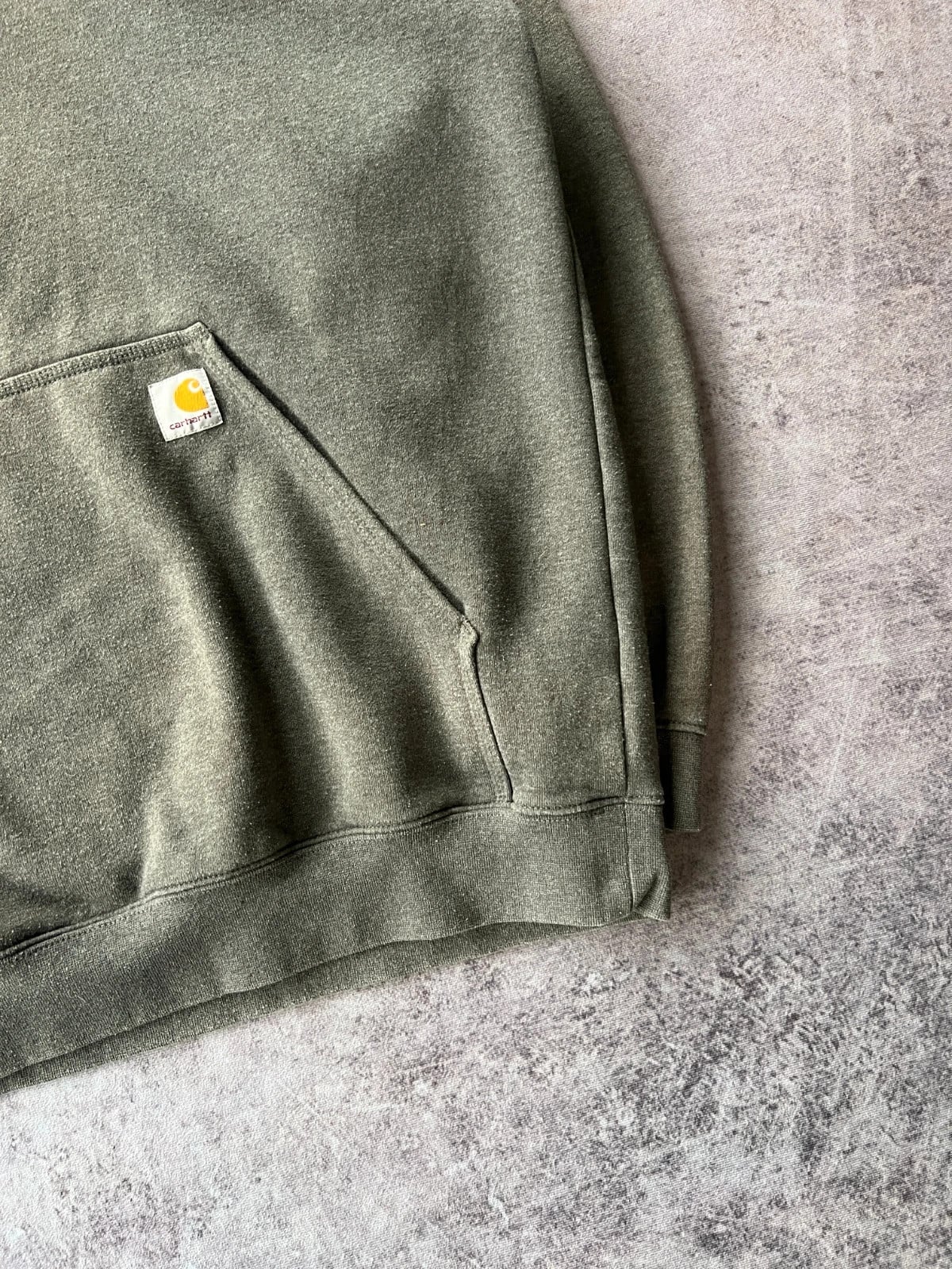 Carhartt — Felpa con cappuccio anni 2000 verde