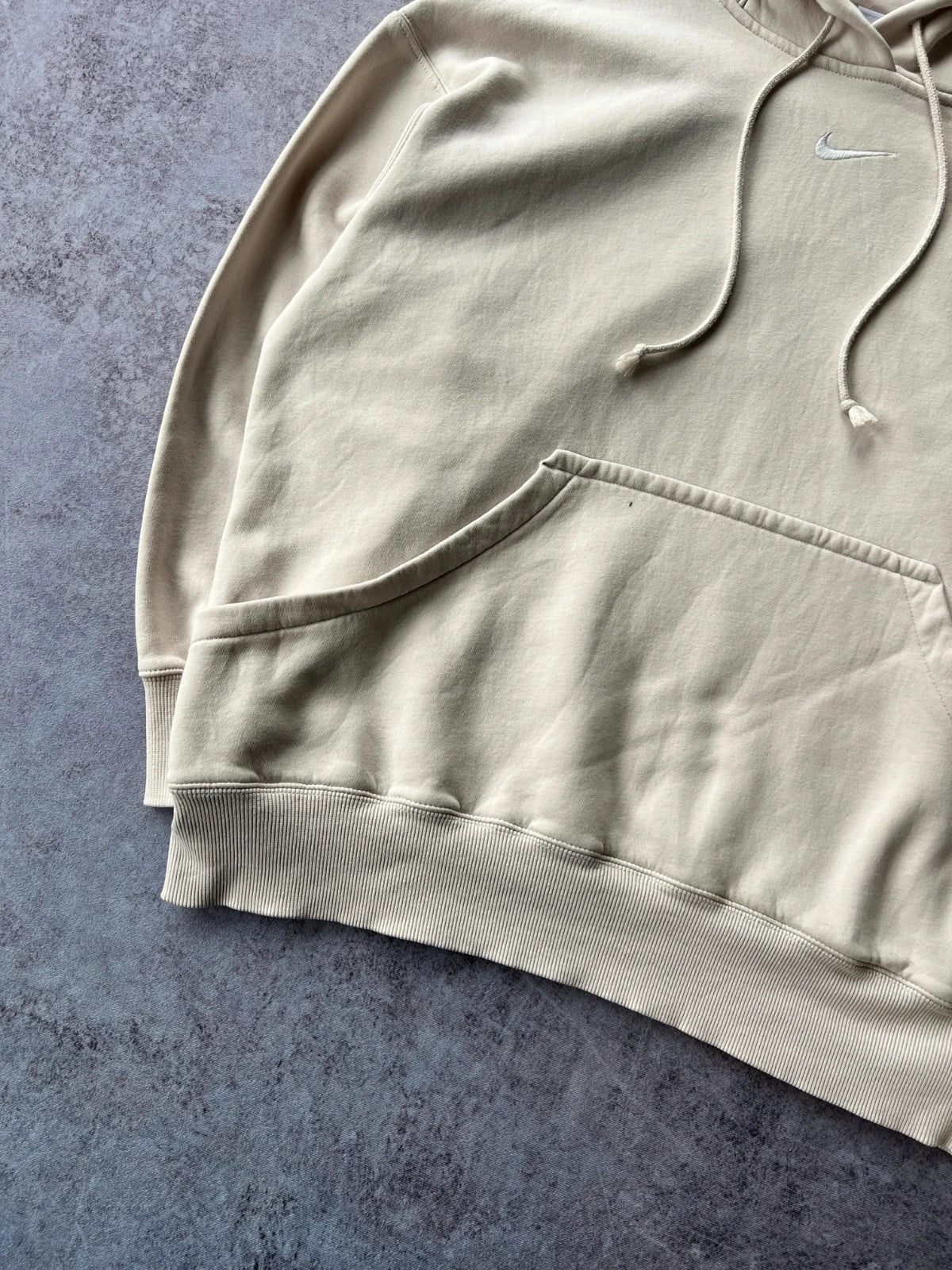 Nike — Hoodie oversize anni 2010 panna — 4