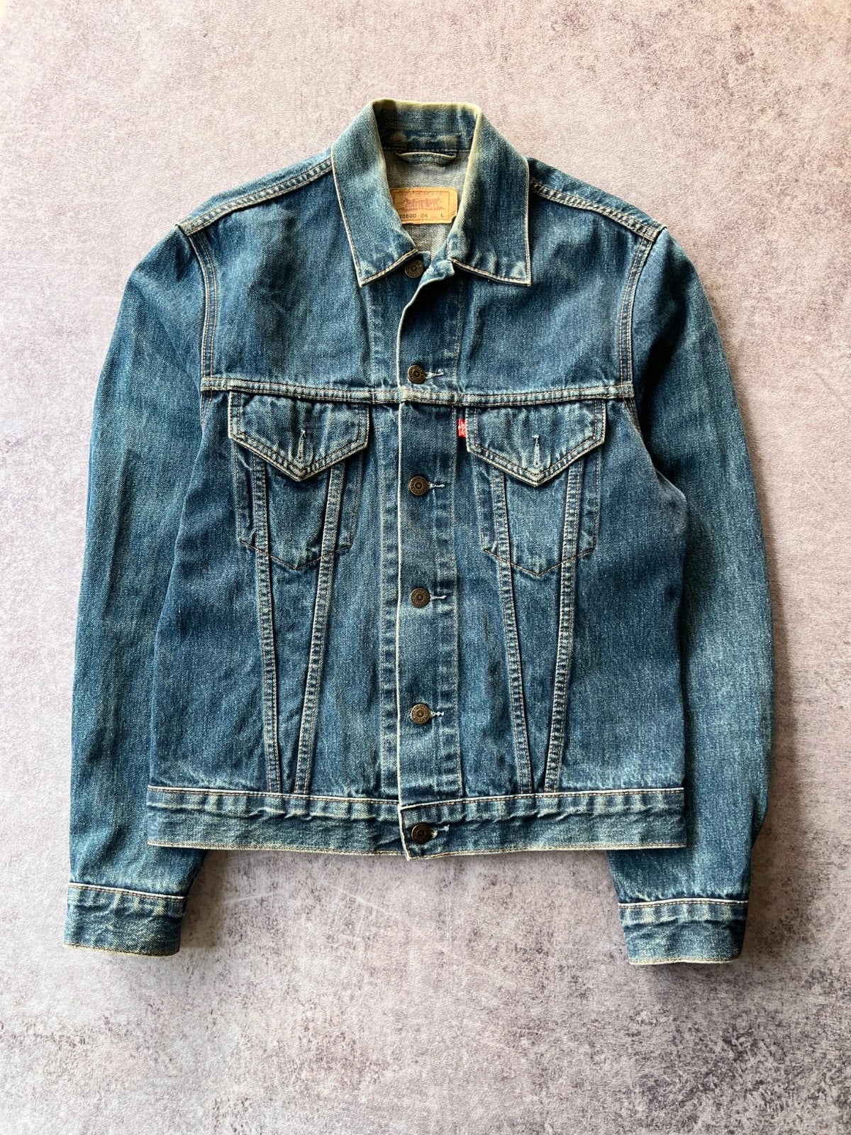 Levi's — Giacca denim 70500 anni 90 blu