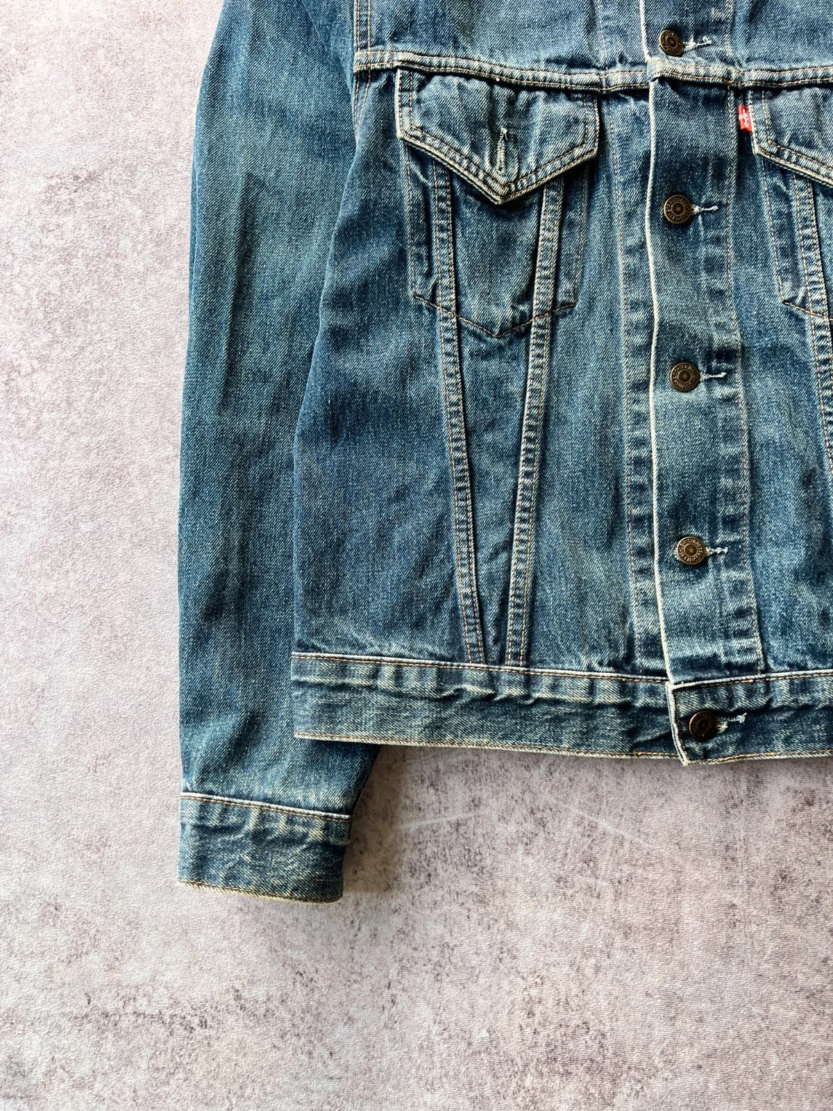 Levi's — Giacca denim 70500 anni 90 blu
