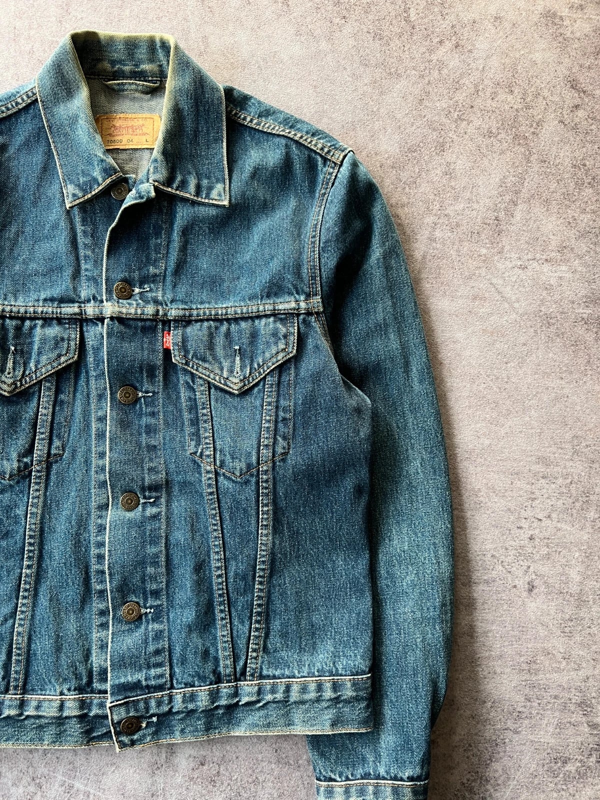 Levi's — Giacca denim 70500 anni 90 blu
