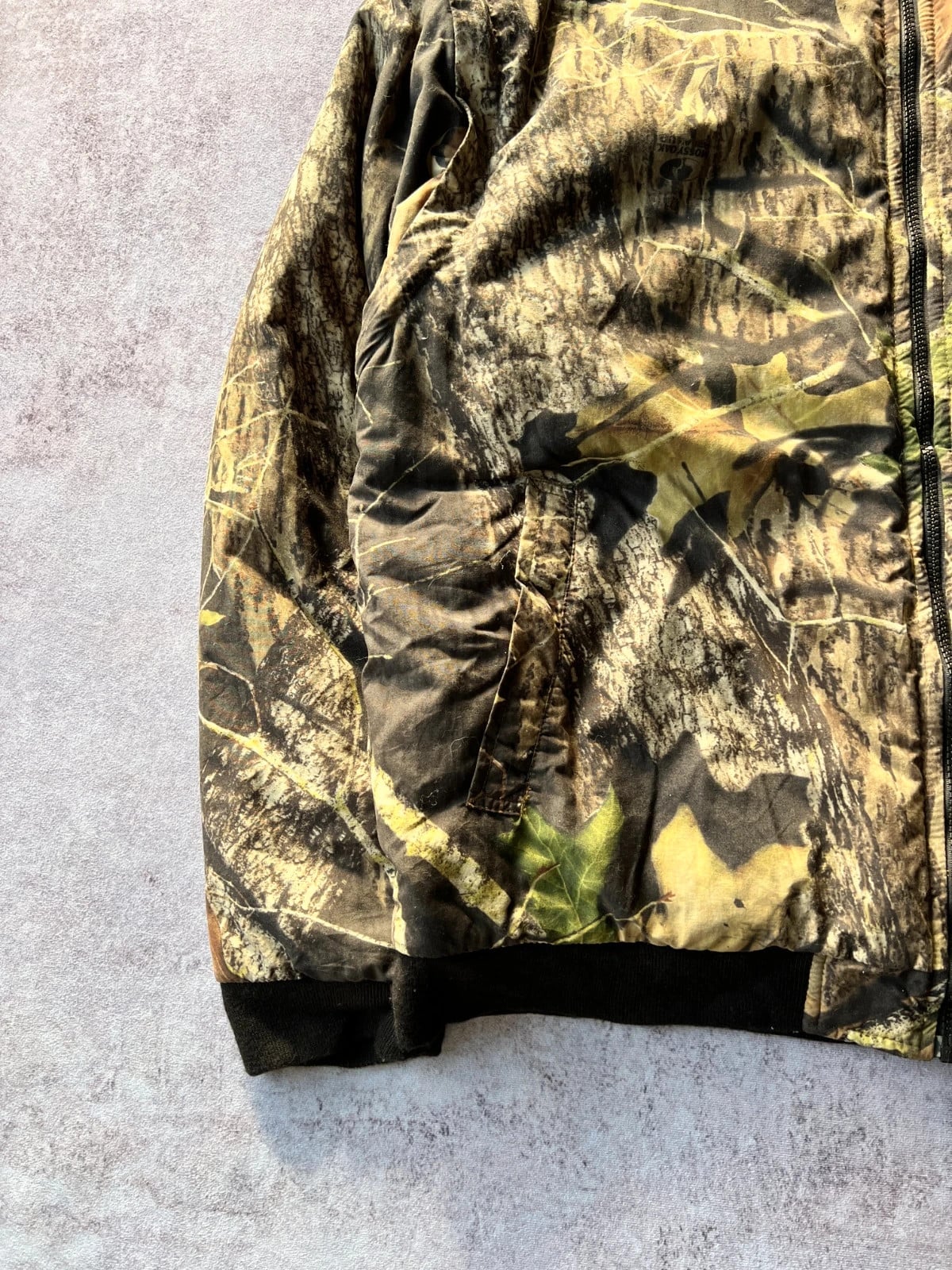 Realtree — Giacca camouflage anni 2000 verde e marrone — 3