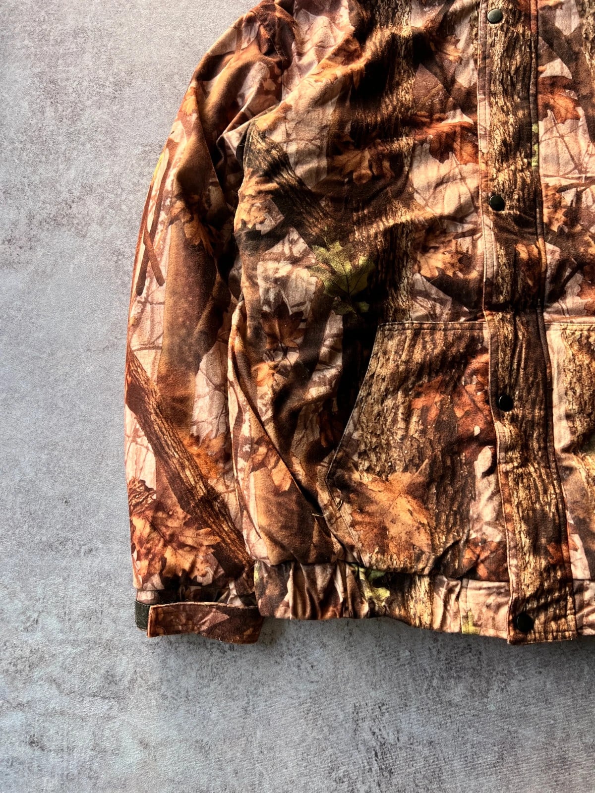 Totes — Giacca camouflage anni 2000 marrone — 2