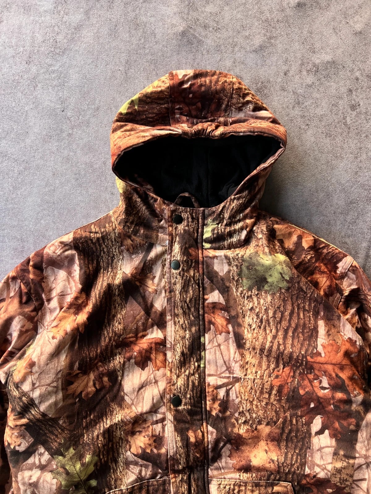 Totes — Giacca camouflage anni 2000 marrone — 4