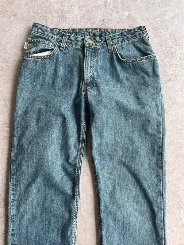 90s Carhartt blue jeans winter — 2