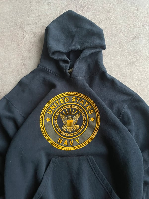 US Navy hoodie blu — 2