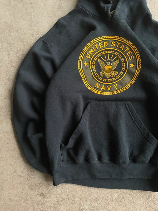 US Navy hoodie blu — 4