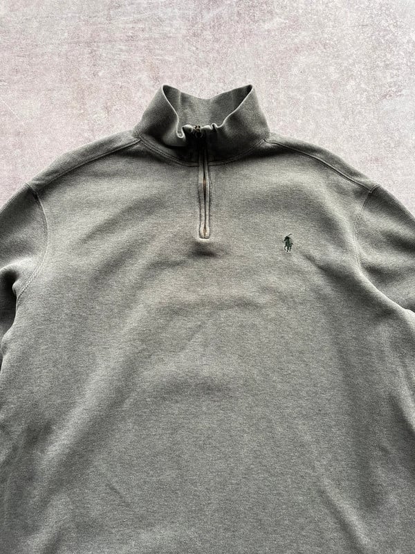 polo 1/4 zip — 2