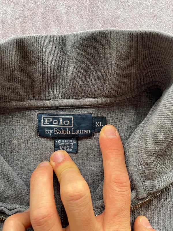 polo 1/4 zip — 9