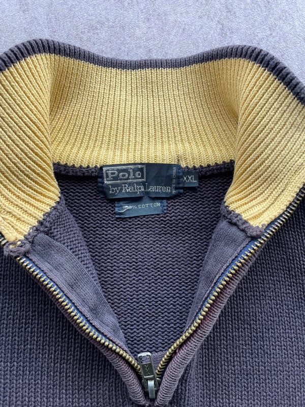 polo 1/4 zip — 7