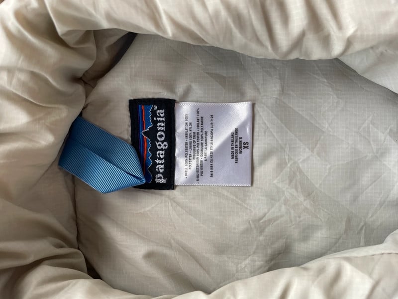 Patagonia puffer blu — 5