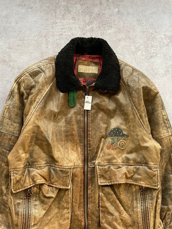 Iceberg giacca in pelle — 2