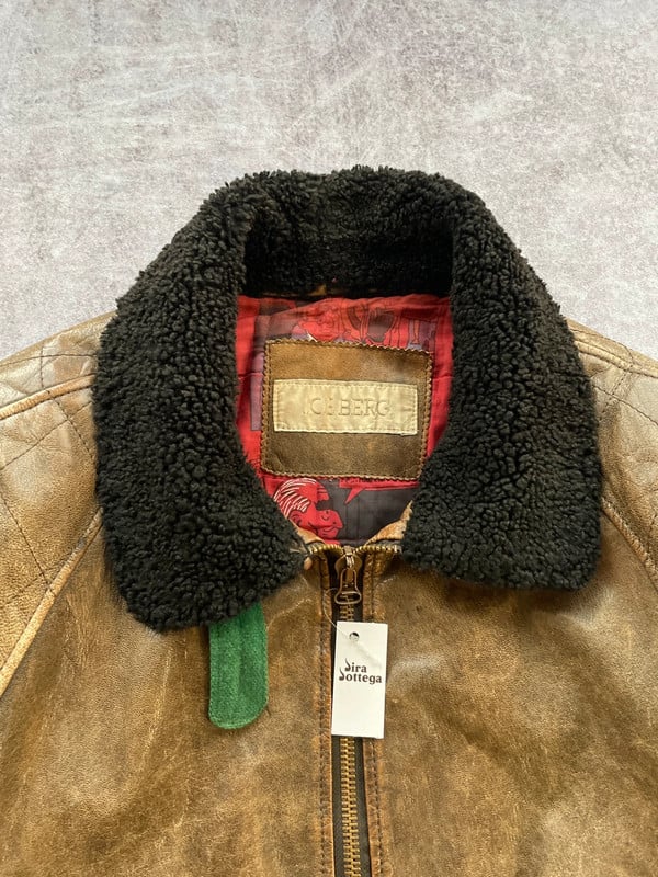 Iceberg giacca in pelle — 8