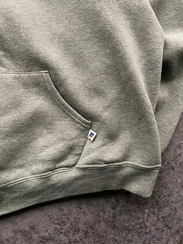 RA ZIP HOODIE GRIGIA NEO — 6