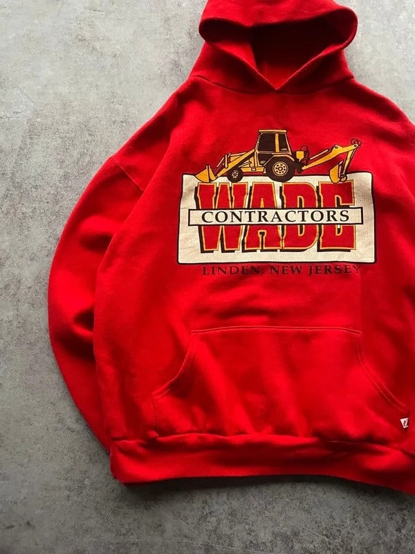 RA HOODIE ROSSO CONTRACTORS — 5