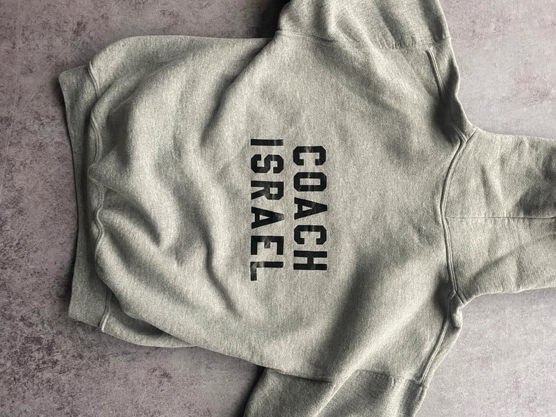 RA HOODIE GRIGIO ISRAEL — 6