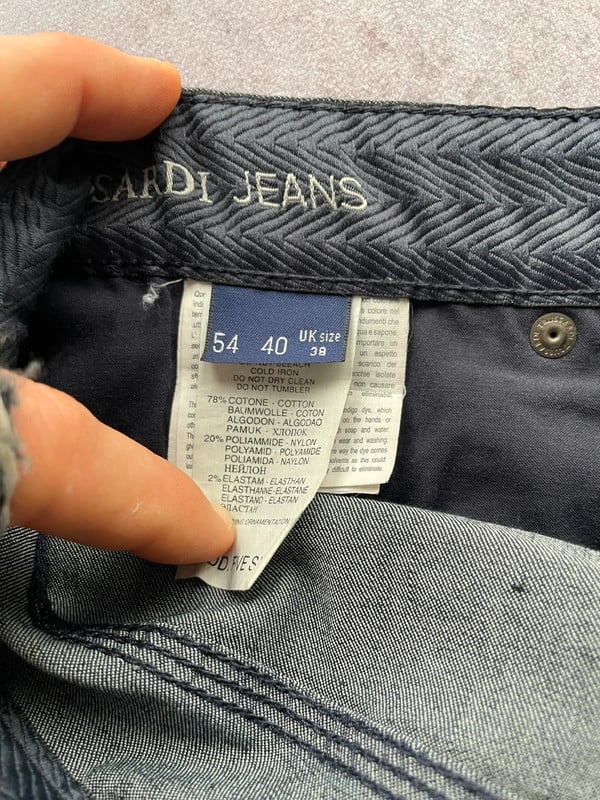 TRUSSARDI JEANS BLU SCURO — 10