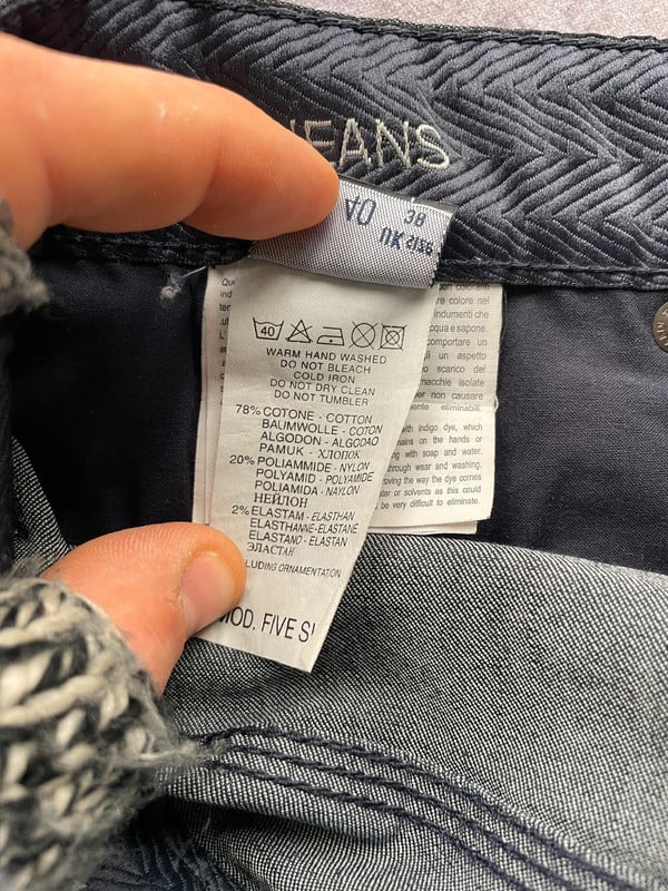 TRUSSARDI JEANS BLU SCURO — 11