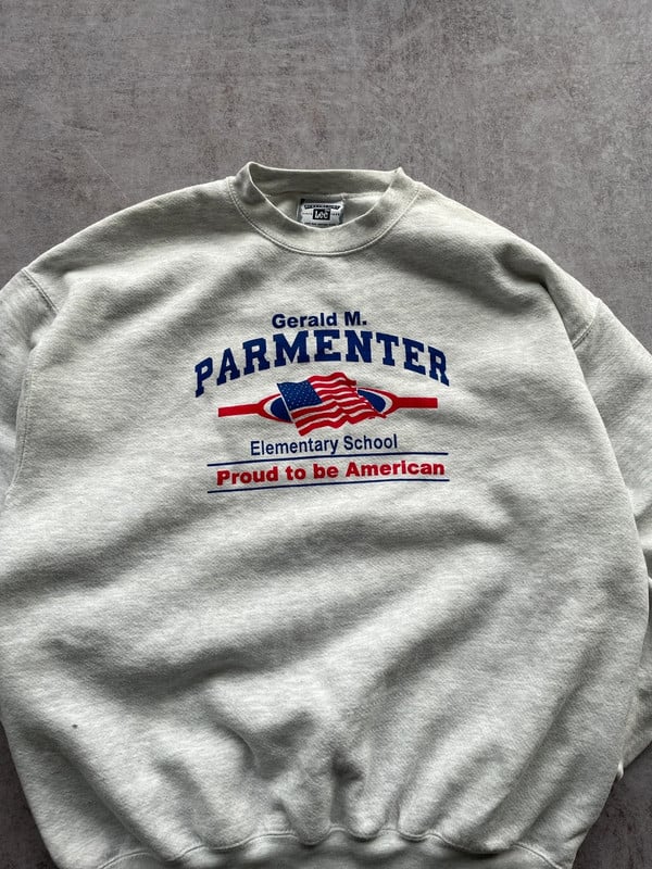 US CREWNECK PARAMENTER GRIGIO — 2