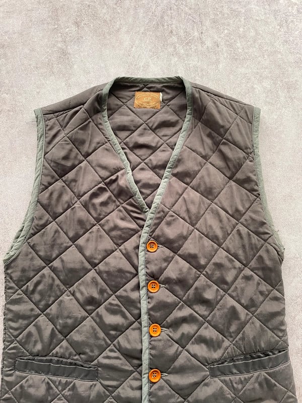 CP COMPANY GILET GRIGIO