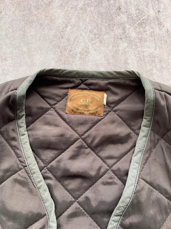 CP COMPANY GILET GRIGIO