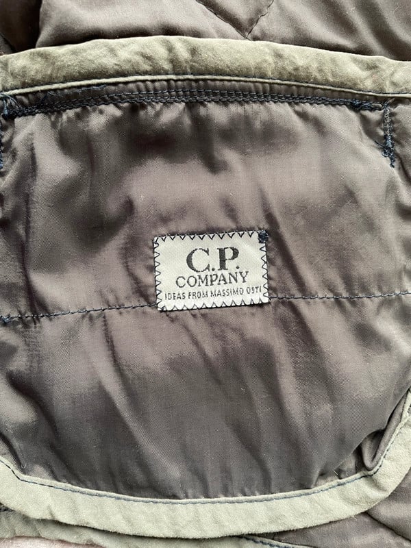 CP COMPANY GILET GRIGIO