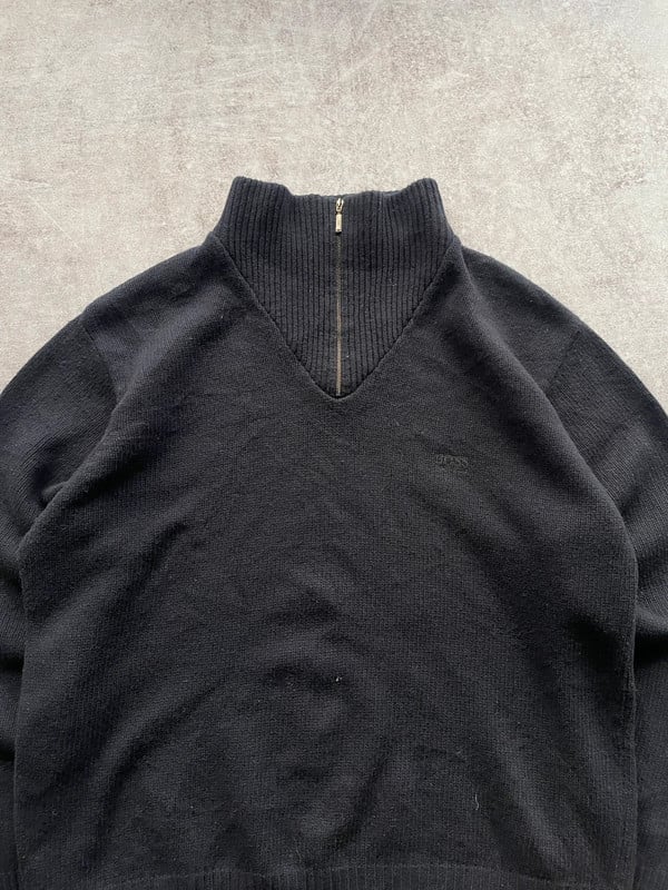 HUGO BOSS MAGLIONE BLU