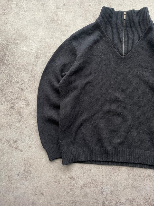 HUGO BOSS MAGLIONE BLU