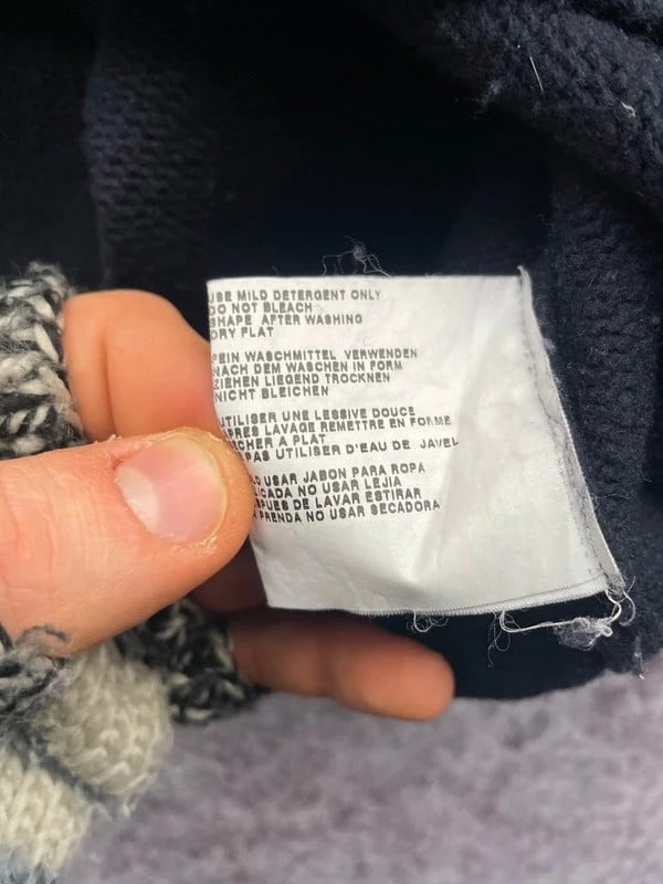 HUGO BOSS MAGLIONE BLU — 8