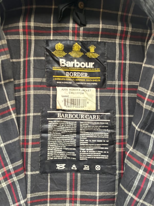 BARBOUR BORDER BLU — 9