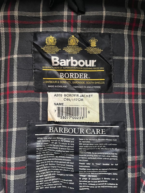 BARBOUR BORDER BLU — 10