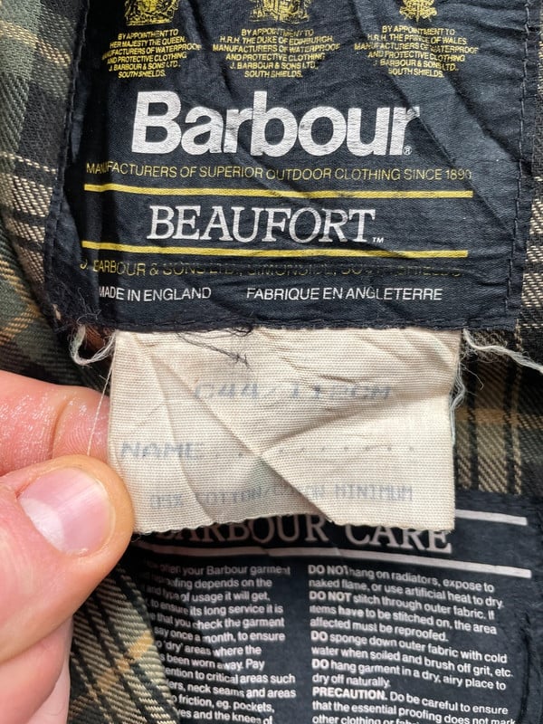 BARBOUR BEAUFORT VERDE — 8