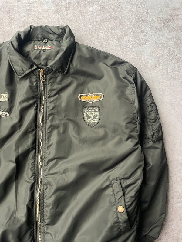 bomber blu scuro COLLETTO — 3