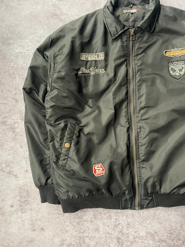 bomber blu scuro COLLETTO — 5