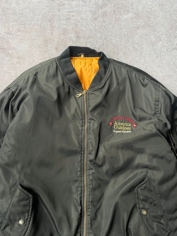 bomber nero america outdoor — 2