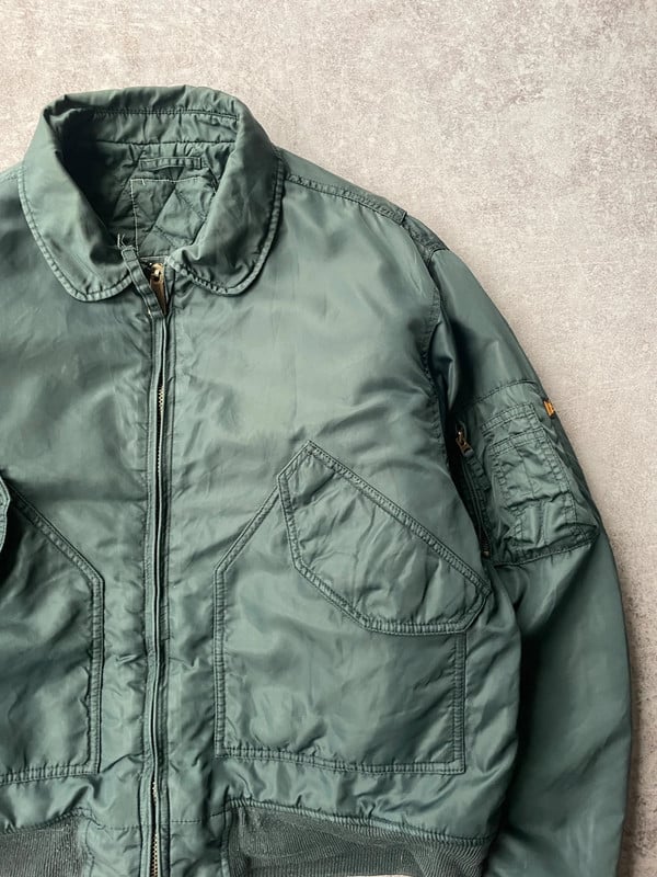 bomber blu colletto — 3