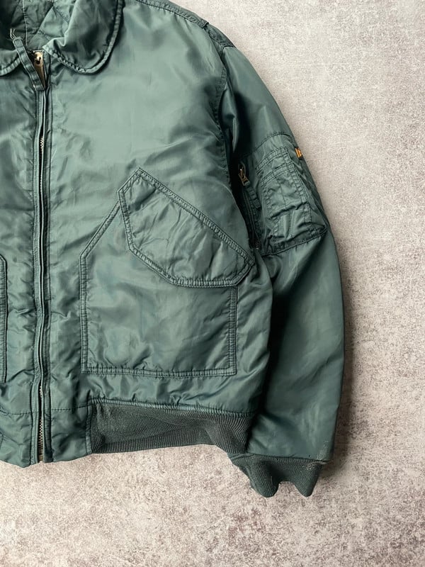 bomber blu colletto — 4