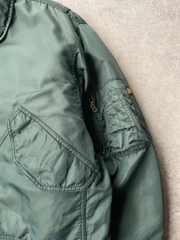 bomber blu colletto — 5